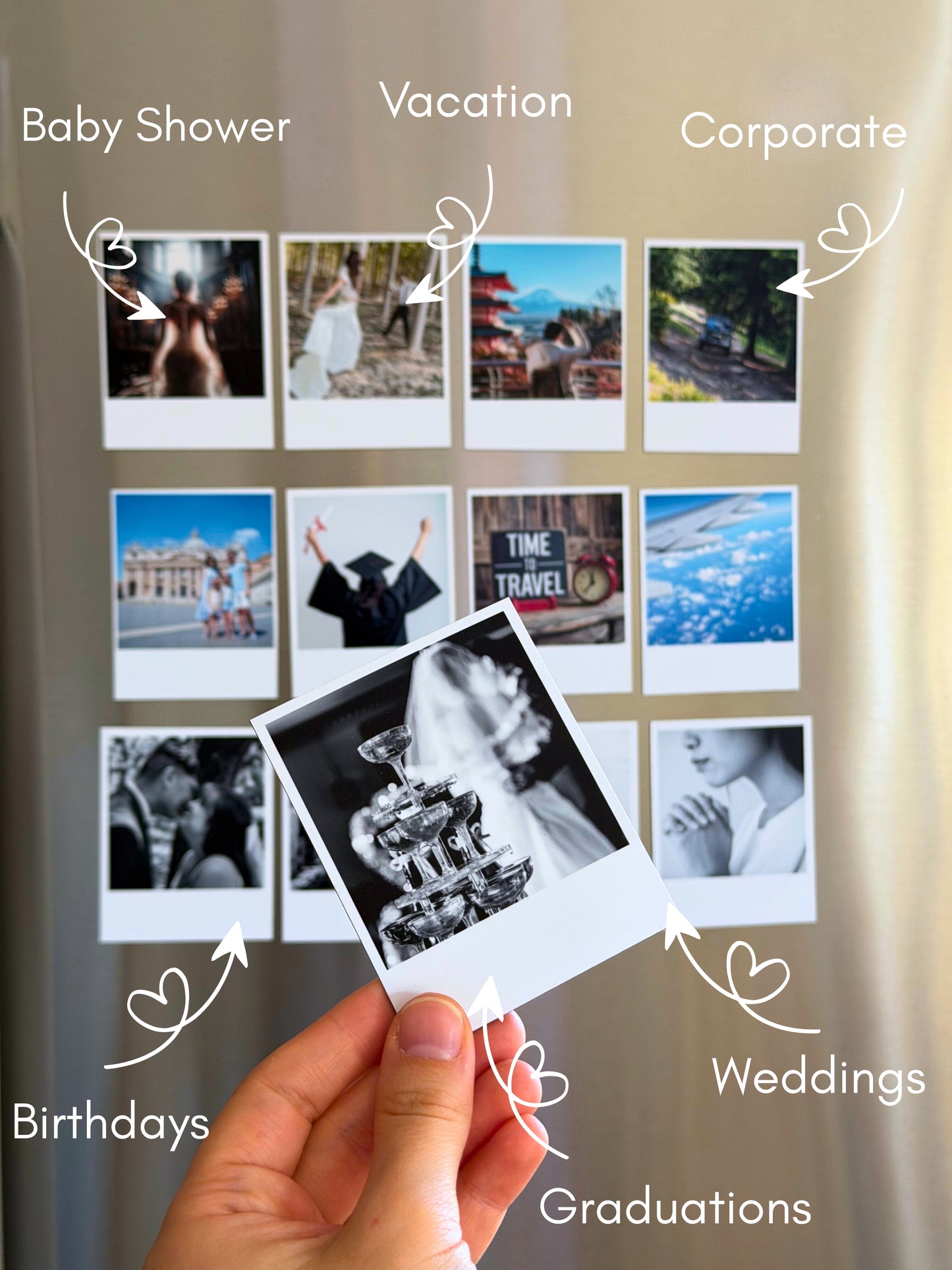 Photo Note Magnets