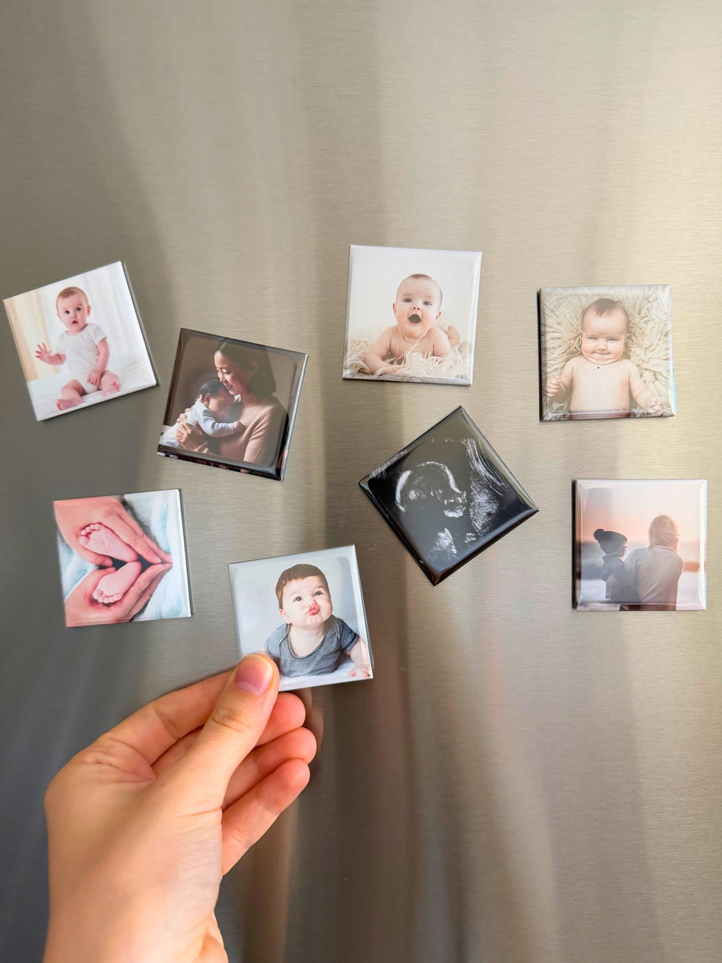 Button Custom Photo Magnets